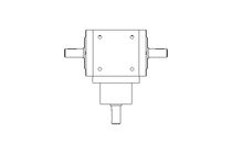 ANGULAR GEAR BOX  V 065 2:1 D0