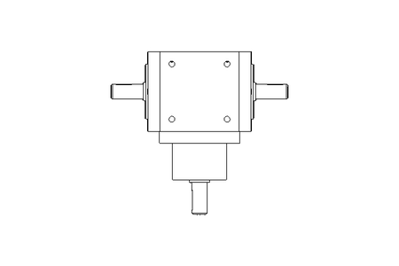 ANGULAR GEAR BOX  V 065 2:1 D0