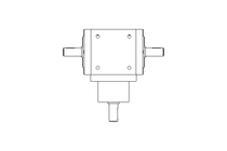 ANGULAR GEAR BOX  V 065 2:1 D0