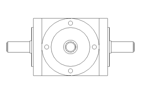 ANGULAR GEAR BOX  V 065 2:1 D0