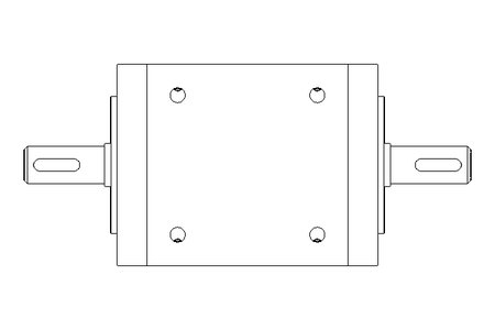 ANGULAR GEAR BOX  V 065 2:1 D0