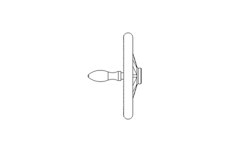 VOLANTE  D3-250X22 AL DIN 950