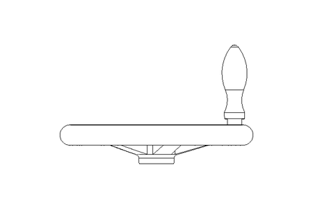 VOLANTE  D3-250X22 AL DIN 950