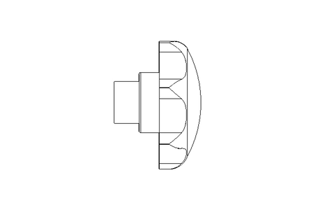 KNOB    C80X 16 FS/NIRO 6336.1