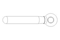 Spannmutter M16