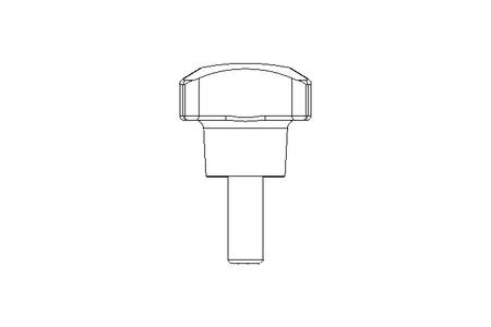 Star knob screw SK40 M 8x20