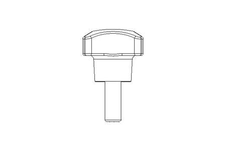 Star knob screw SK40 M 8x20