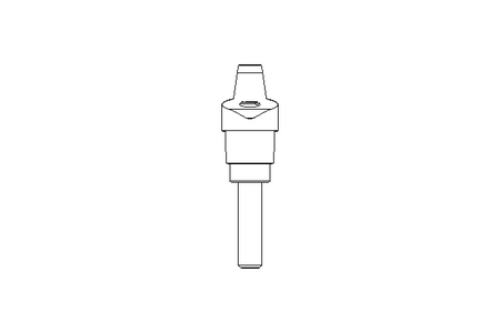 Clamping lever K adjustable M8x30