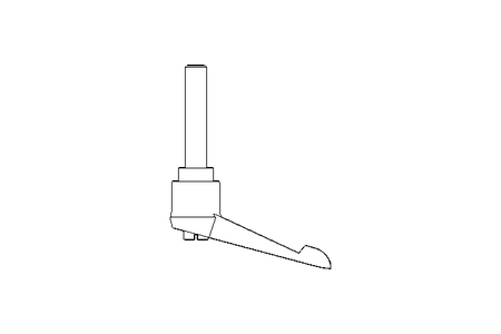 CLAMPING LEVER 30G GR1 M 6X30