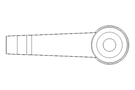 Klemmhebel K M6 Gr.1 verstellbar