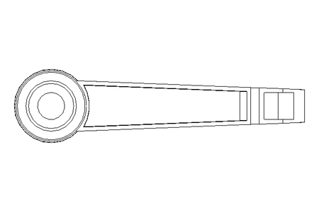 Klemmhebel K M12 Gr.4 verstellbar