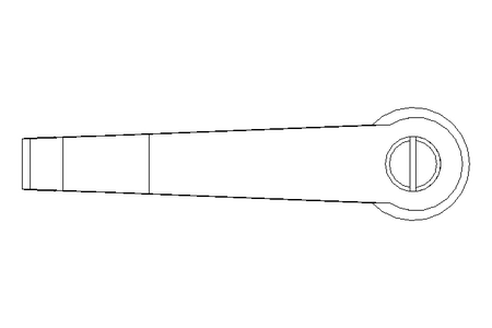 Clamping lever K Size 4 M12x100 black IT