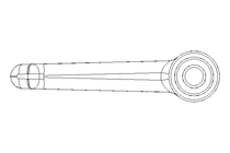 LEVA DI SERRAGGIO       M 6X40