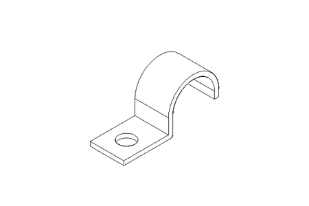 Braçadeira de tubo D=15 B=12