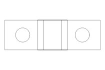 Pipe clamp D=6 B=10