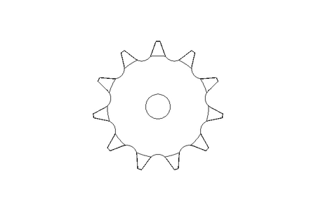 CHAIN SPROCKET 5/8X3/8