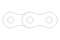 ROLLER CHAIN       20 B-1 DIN 8187