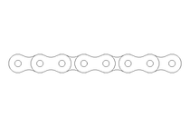 ROLLER CHAIN   12 B-2 DIN 8187