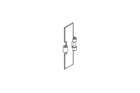 Flat-top chain SSC812K600 B=152.4