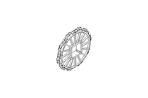 CHAIN WHEEL      1000-18-40X40