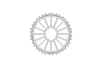 CHAIN WHEEL         1000-18-40