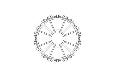 Kettenrad DB40 B20 Z18