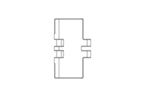 Plastic slatband chains LF820K325 B=82.5