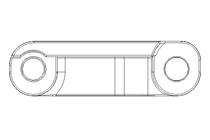 Plastic slatband chains LF820K325 B=82.5