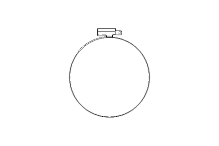 Schlauchklemme D160-180 B9 A2/A2