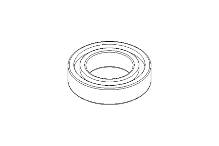 Rillenkugellager 61801 2RS 12x21x5