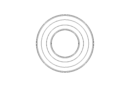 Cuscin.scanalato a sfera 6004 2Z 20x42