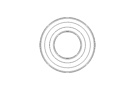 Cuscin.scanalato a sfera 6206 2Z 30x62