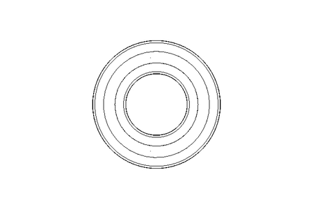 Cuscin.scanalato a sfera 6206 2Z 30x62