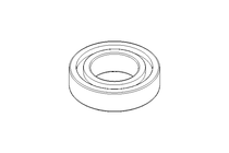 Deep groove ball bearing 6005 2RS 25x47