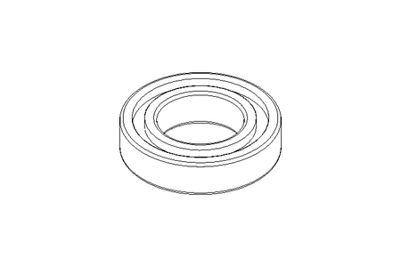 Cuscin.scanalato a sfera 6006 RS 30x55