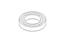 Deep groove ball bearing 6011 55x90x18