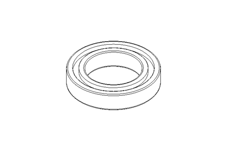 Deep groove ball bearing 6011 55x90x18