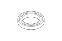 Deep groove ball bearing 6020 2RS 100