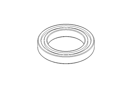 Deep groove ball bearing 6020 2RS 100