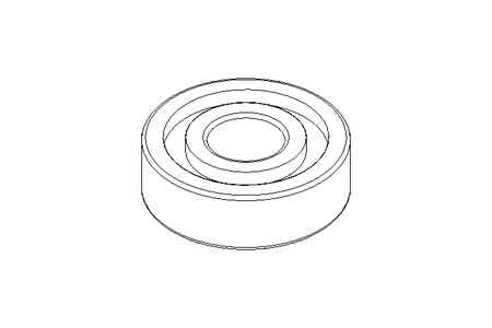 Cuscin.scanalato a sfera 6201 2RS 12x32