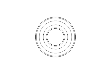 Cuscin.scanalato a sfera 6204 RS 20x47