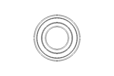 Rillenkugellager 6205 RS 25x52x15