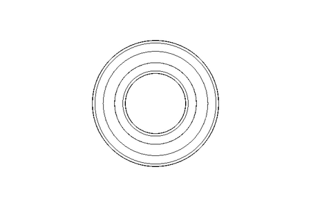 Cuscin.scanalato a sfera 6205 2RS 25x52