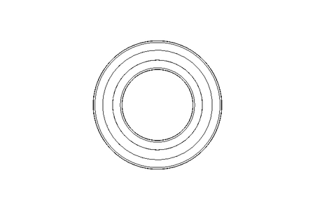 Deep groove ball bearing 6210 NR 50x90