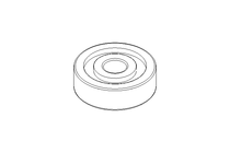 Deep groove ball bearing 6300 2RSH 10x35