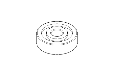 Deep groove ball bearing 6300 2RSH 10x35