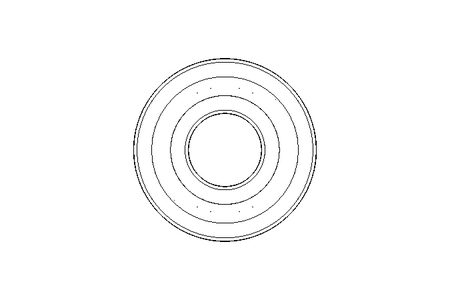 Cuscin.scanalato a sfera 6305 2RS 25x62