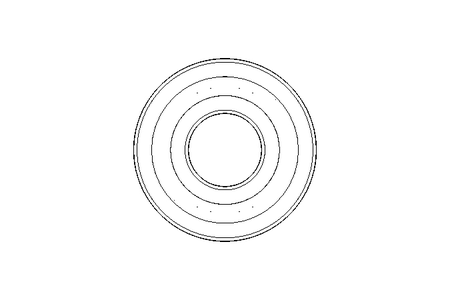 Cuscin.scanalato a sfera 6305 2RS 25x62