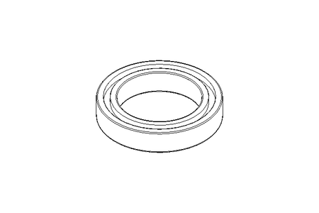 Deep groove ball bearing 61805 2RS 25x37