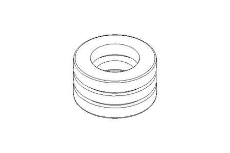 Axial-Rillenkugellager 52207 30x62x34